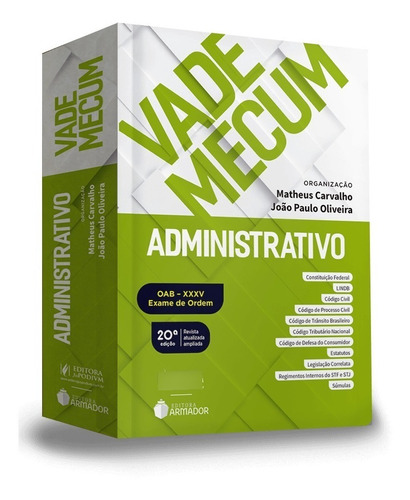 Vade Mecum Administrativo 20ª Edição (2022)* Juspodivm