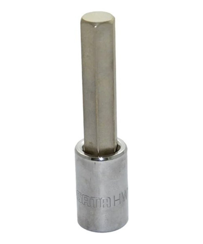 Soquete Allen Bit Hexagonal 14mm Longo 1/2x100mm Sata