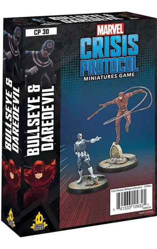 Marvel Crisis Protocol Bullseye And Daredevil Character Pack