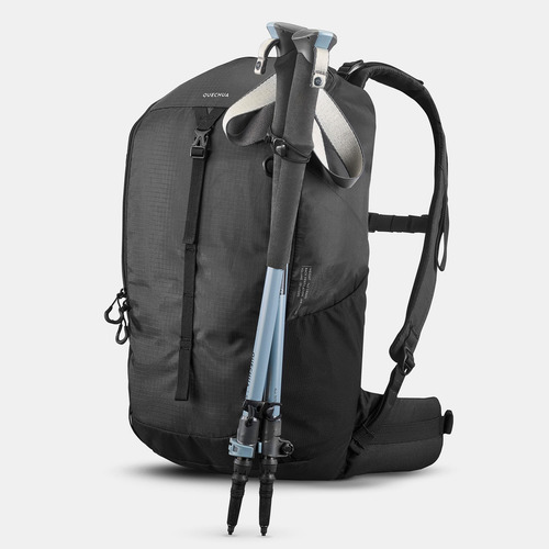 Mochila De Senderismo Montaña 20l Mh100 Quechua Color Negro