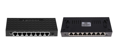 2 Paquetes De 8 Puertos Uplink Fast Network Switches, Plug