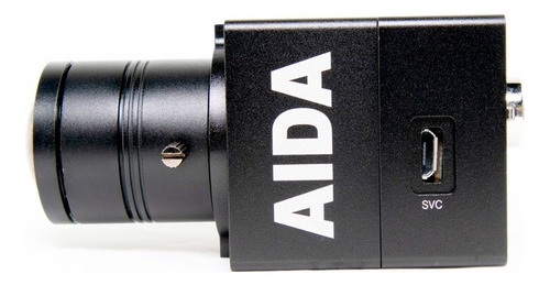 Mini cámara 4K Uhd para audio estéreo en vivo Aida UHD100a Hdmi, color negro