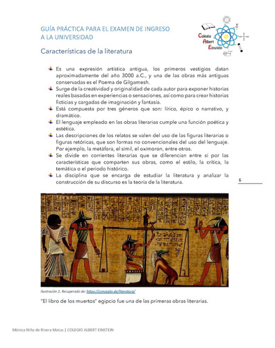 Guía Resuelta De Literatura Nivel Bachillerato