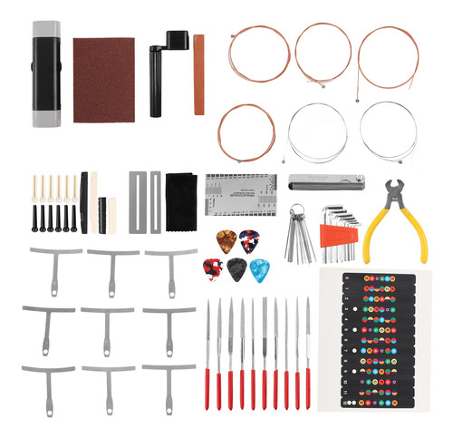 Kit De Herramientas De Mantenimiento De Guitarras Para Repar