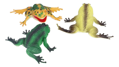 Rubber Frog Toad Toys Modelo De Simulación Sapo Sonando Difí