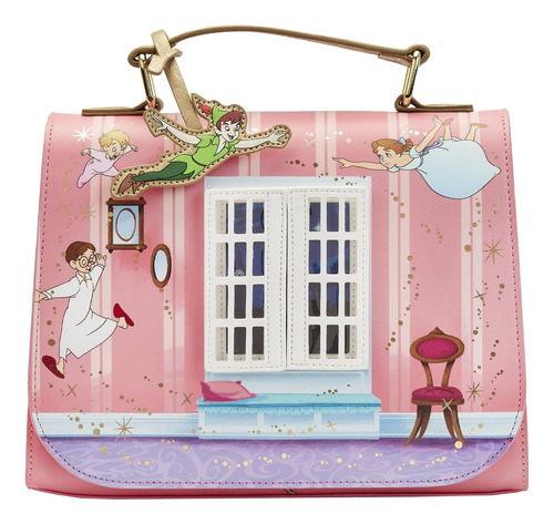 Bolso Bandolera Loungefly Disney Peter Pan You Can Fly Del 7