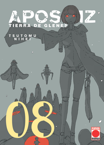 Aposimz Tierra Glenes 08, De Tsutomu Nihei. Editorial Panini Comics, Tapa Blanda En Español