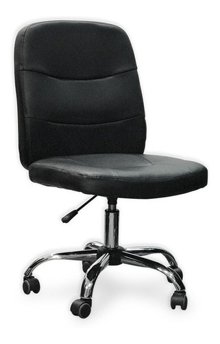 Imagen 2 de 3 de Silla Escritorio Baja Giratoria Altura Oficina Tisera Cods49