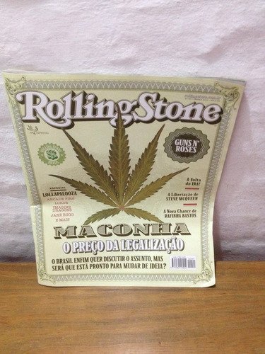 Revista Antigua Rolling Stone Edicion Brasilera Año 2014