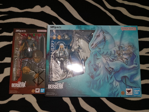 Figuras De Acción Shfiguarts Berserk: Guts Y Griffith 2pack 