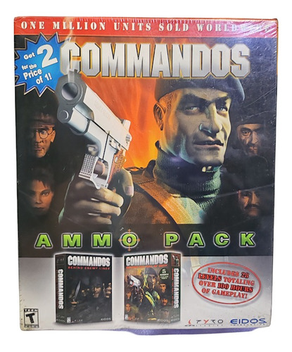 Commandos Ammo Pack - Videojuego Para Pc 2 En 1