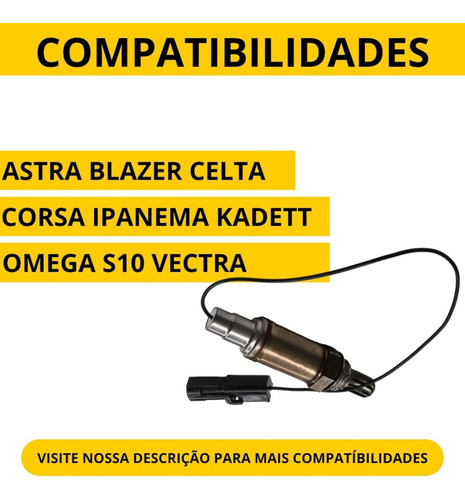 Sonda Lambda Celta 1.0 8v Mpfi 2001 2002 2003 2004 2005