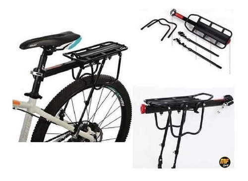 Parrilla Bicicleta Soporte Para Alforjas Babysilla Bolso Mf