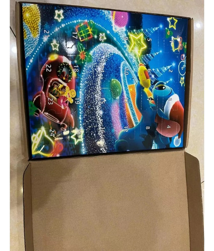 Zcv Caja De Persianas Con Calendario De Adviento De Navidad