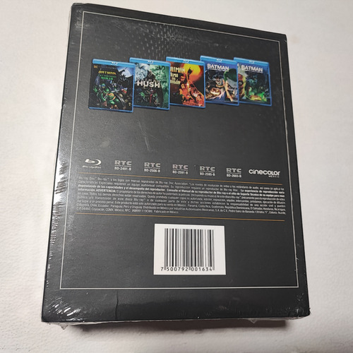 Batman Coleccion 5 Peliculas Animadas Bluray Español Latino