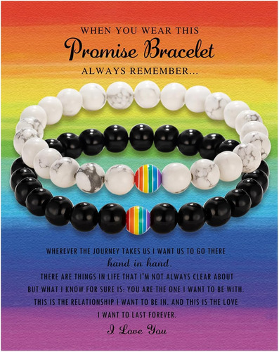 Lgbtq   Pulsera De Orgullo Gay Lesbiana Para Mujeres Hombres