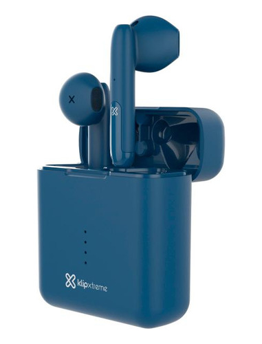 Auriculares Klip Xtreme Twintouch Inalámbricos Azul Klip Xtr