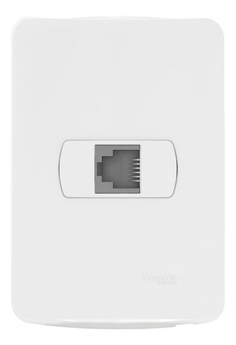 Toma Para Datos Miluz Rj45 Categoría 5e Blanco