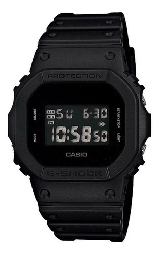 Reloj Casio G-shock Dw5600bb Negro Plastico Edicion Especial Color Del Fondo Negro Color De La Correa Negro Color Del Bisel Negro