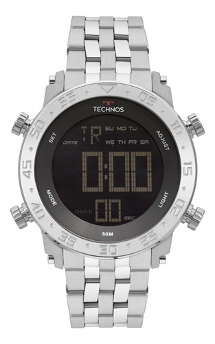 Relogio Technos Masculino Digital - Bjk006ab/1p