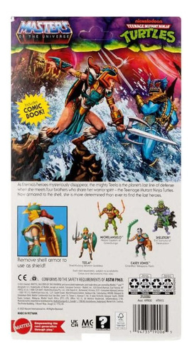Figura Teela Tortugas Ninja Masters Of The Universerse