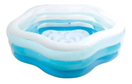 Alberca inflable estrella Intex 56495 460L azul caja