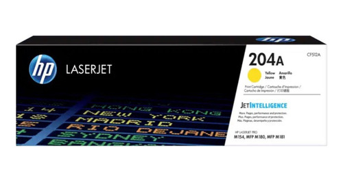 Toner  Hp 204a Yellow Toner Cartridge