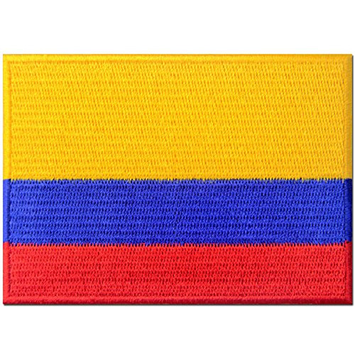 Parche Bordado Con La Bandera De Colombia Para Coser Y Planc