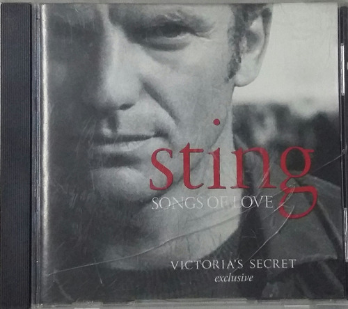 Cd Sting - Songs Of Love - Victoria Secret Exclusive