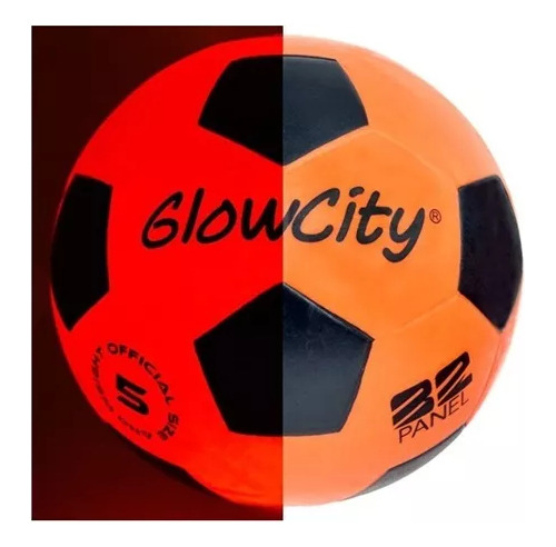 Balón De Fútbol Soccer Con Luz Led Brilla En La Oscuridad