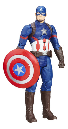 Marvel Titan Hero Series Capitan America Figura Electronica