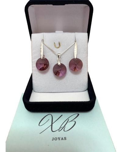 Joyas Fabricada Con Cristal De Swarovsk Elements Conjunto R