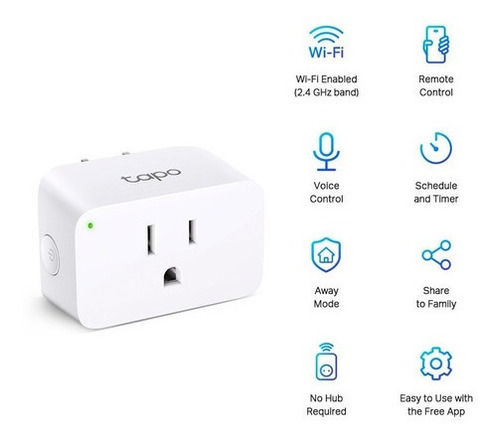 Mini Enchufe Tp-link Tapo P105 Wi-fi Smart