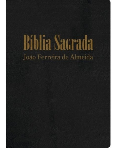Bíblia RC extra gigante - Luxo preta, de Almeida, João Ferreira de. Geo-Gráfica e Editora Ltda, capa mole em português, 2017