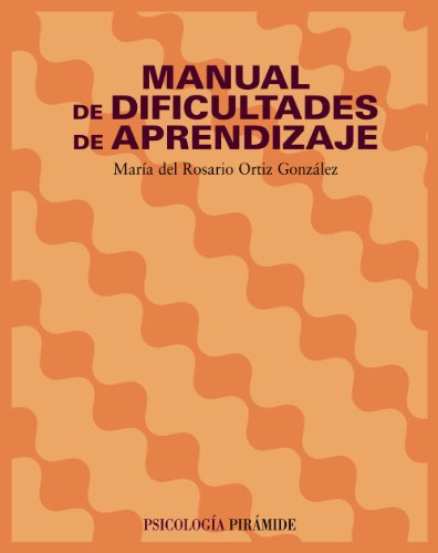 Libro Manual De Dificultades De Aprendizaje De Maria Del Ros