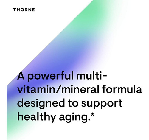 Thorne Advanced Nutrients Suplemento Multivitamineral X 60c