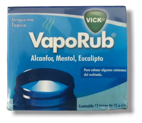 Pack Vick VapoRub Ungüento Lata x 12 g x 3 unidades