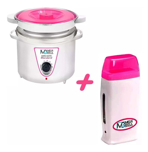 Kit Panela Termocera Megabell 900g C. Refil + Apare. Roll On