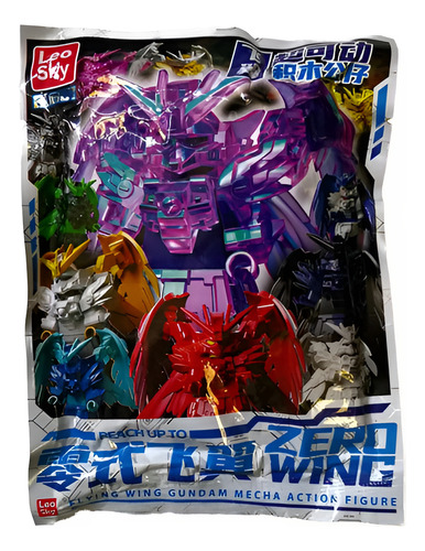 Mini Figura Gundam Armable Sobre Sorpresa Flying Wing