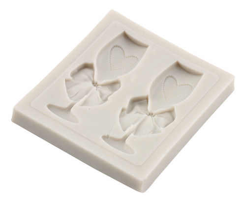 4pcs Molde Silicona Anillo De Diamantes Copa De Vino Fondant