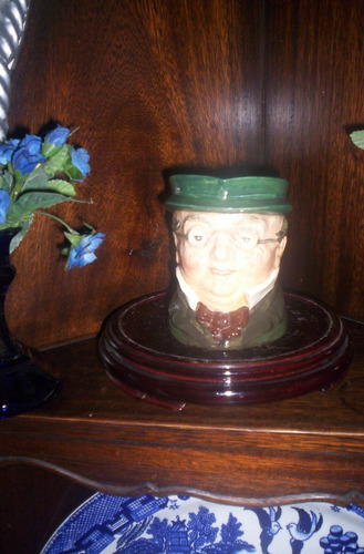 Antigua Jarra Royal Doulton Mr Pickwick Tamaño Medium No Sma