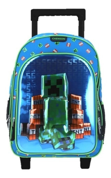 Mochila Minecraft Ruedas |