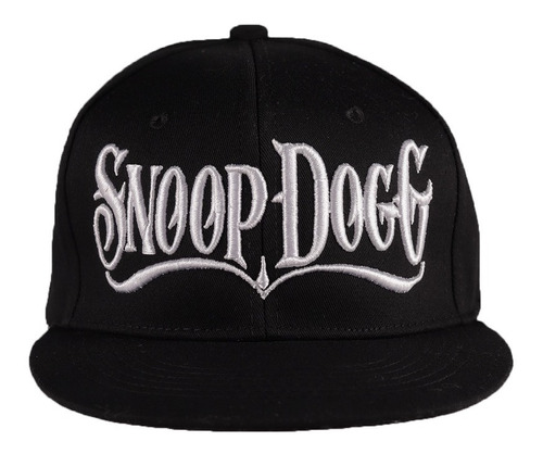 Gorra Plana Snoop Dogg Bordado 3d Realzado Snapback Snap