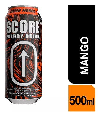 Bebida Energética Score Energy - Mango 500ml
