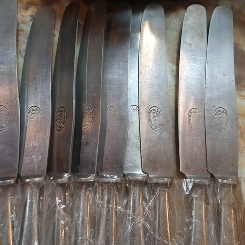 Cuchillo Solingen Acero Al Carbon Antiguo Mantequero Paleta (Usado)