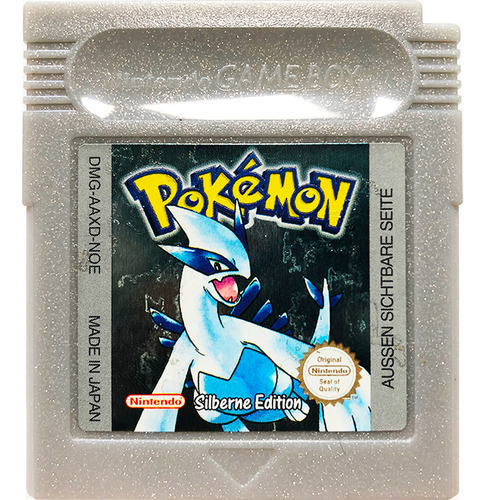 Pokémon Silberne Edition Silver Aleman - Nintendo Gbc & Gba