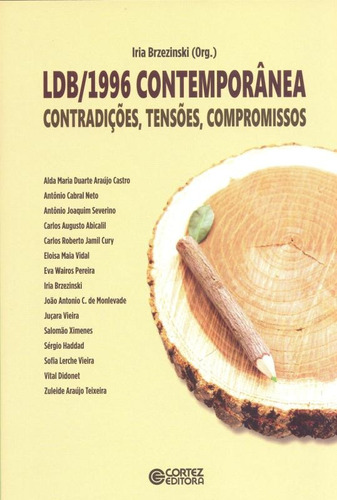 LDB/1996 Contemporânea: contradições, tensões, compromissos, de Brzezinski, Iria. Cortez Editora e Livraria LTDA, capa mole em português, 2016