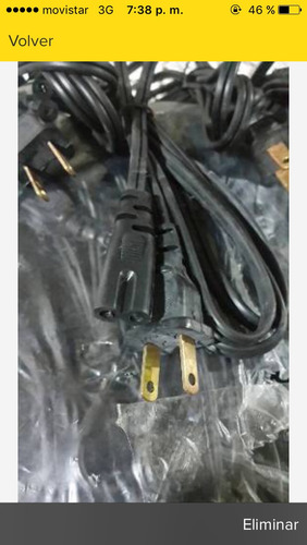 Cables De Corriente 2 Polos Para Electrodomésticos 