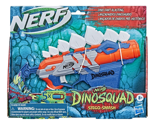 Lanzador Nerf Dinosquad Stego-smash Hasbro