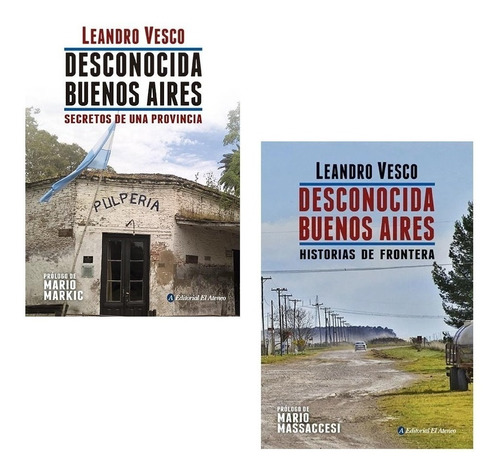 Pack Desconocida Buenos Aires - Vesco Leandro (2 Libros)